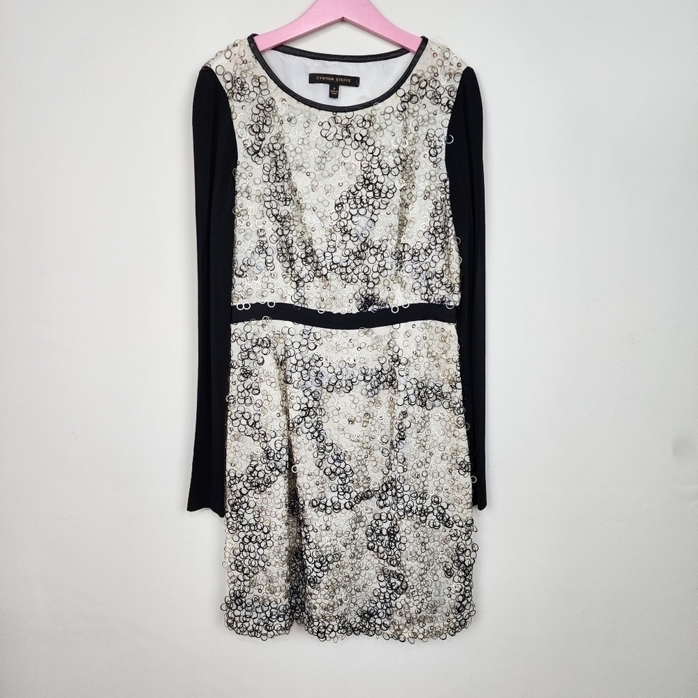 Cynthia Steffe metal ring dress, size 0